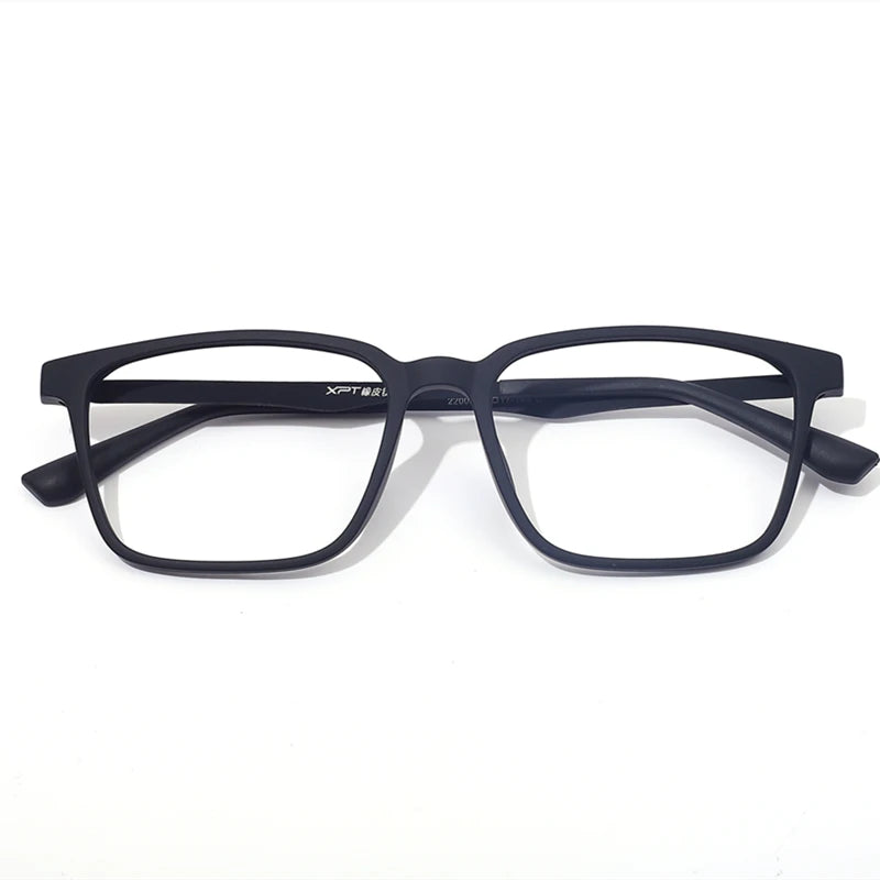 High Quality Pure Titanium Men Anti Blue Light Presbyopia Eyewear Reading Glasses with Diopter 100 150 200 250 300 350 400