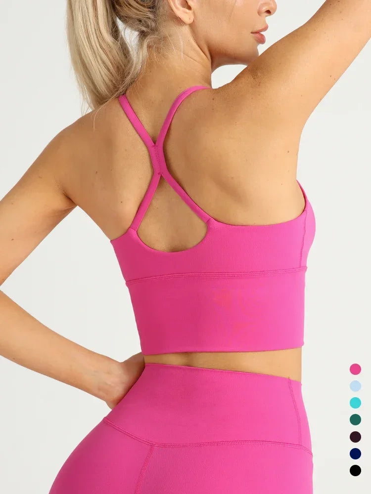 2 Piece Yoga Clothes Women's Tracksuit Athletic Wear Pilates Fitness Suit Gym Workout Push Up Clothes Sports Bra Leggings Suit