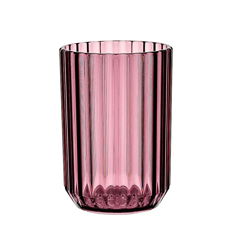 Bathroom Washing Cup Home Toothbrush Cups Plastic Transparent Mouthwash Cup