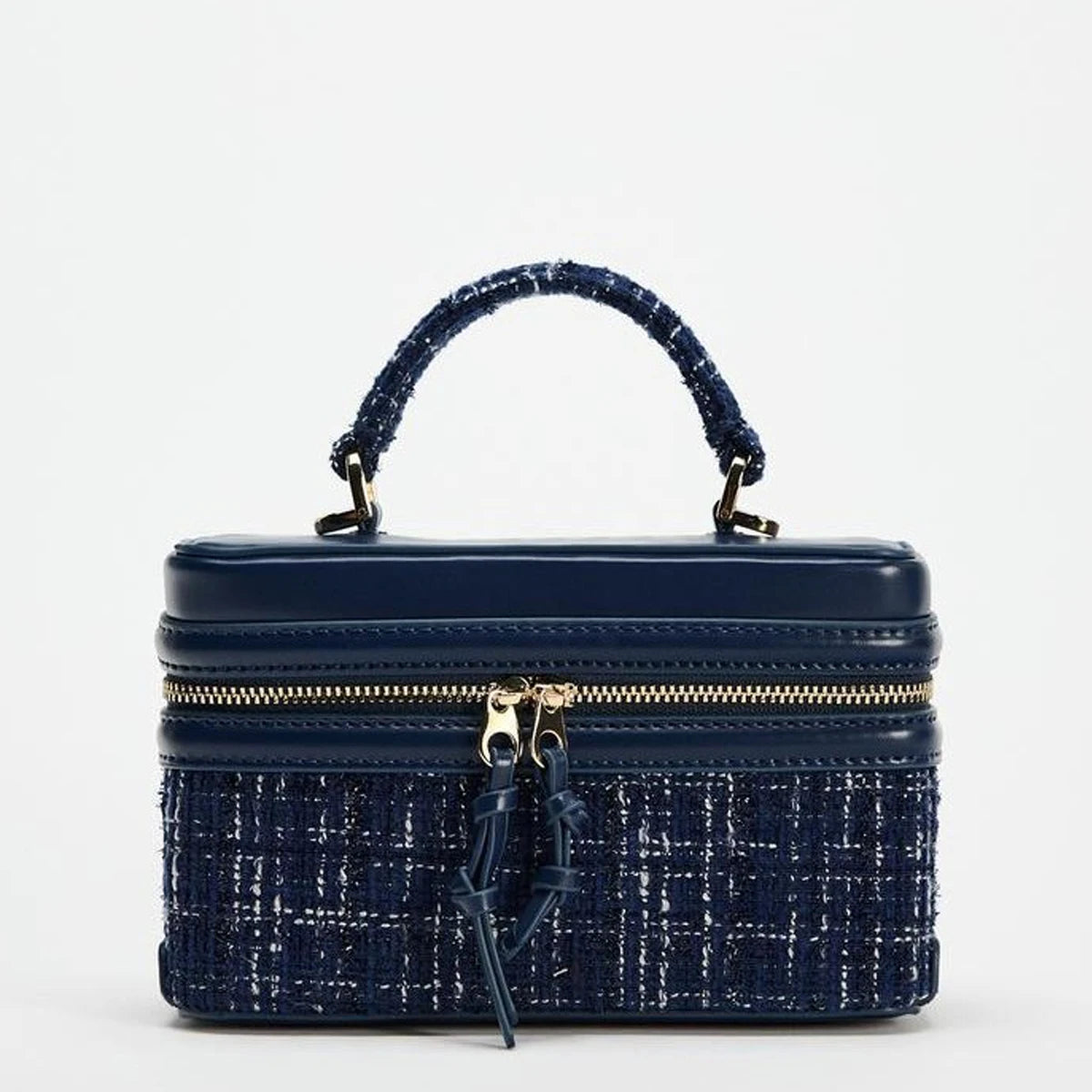 Women's bag 2024 autumn and winter new small square bag with hard single shoulder cross-body portable fashion box bag women