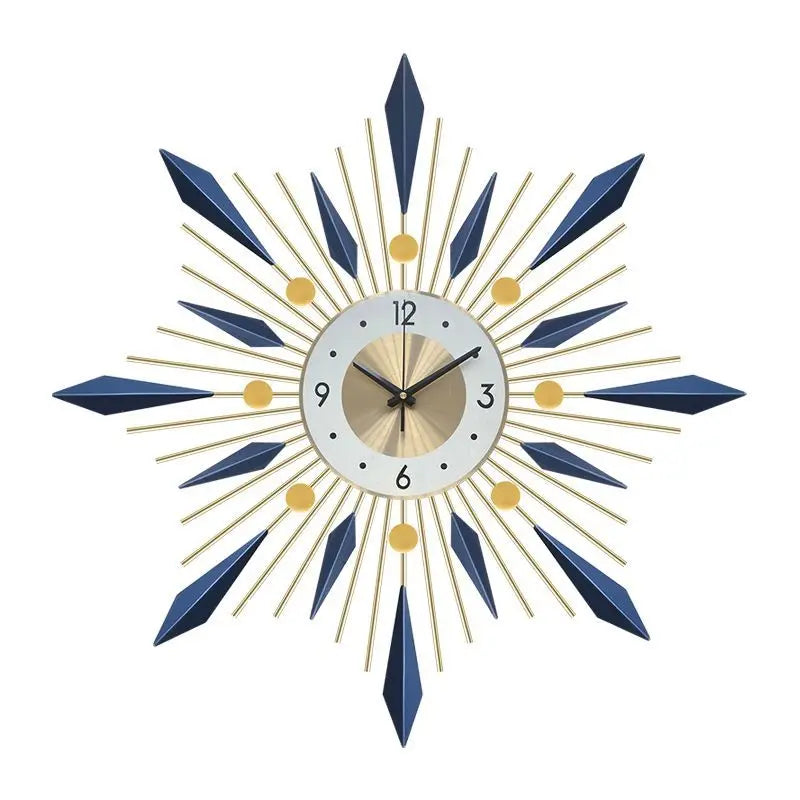 Luxury Wall Clocks Modern Scandi & Oriental Styles - Wrought Iron for Living Room, Bedroom, Dining