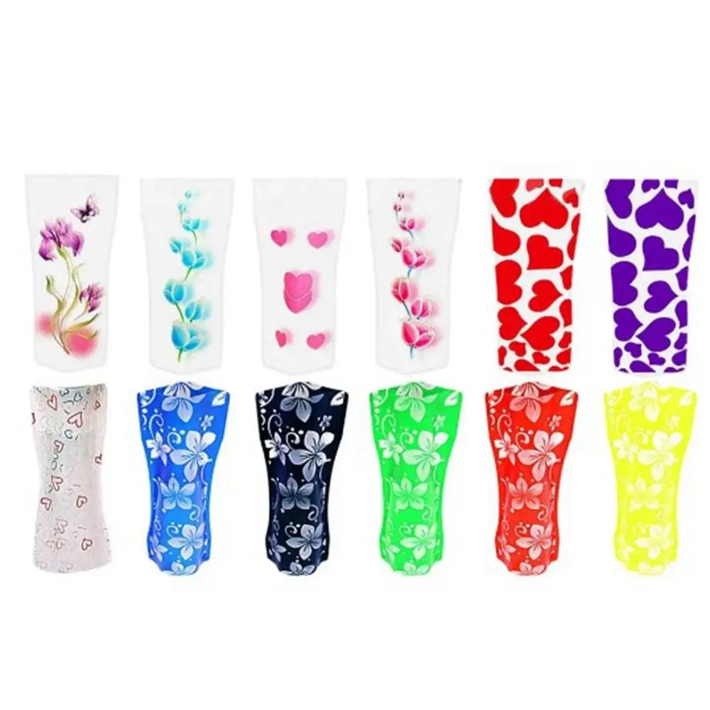 Durable Foldable PVC Folding Vase Easy to Store Cute Cartoon Flower Vase Reusable Simple Flower Vase Living Room