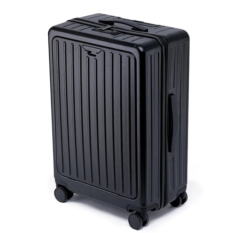 KLQDZMS 20"22"24"26 Inch Luggage New Universal Multifunctional Business Trolley Case Boarding Box with Wheels Rolling Suitcase