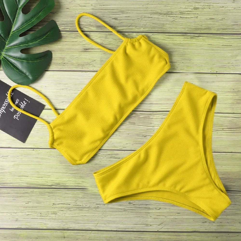 Sexy Bikini Swimwear Women Swimsuit 2023 Brazilian Bikini Set Push Up Bathing Suit Female Summer Beach Wear купальник