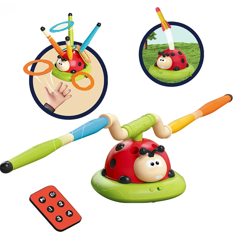 Upgrade Ladybug sporting toys Baseball 2/3/4/5-In-1 Sports Skipping Rope Machine Ferrule Jumping Toy Children Outdoor Play Games
