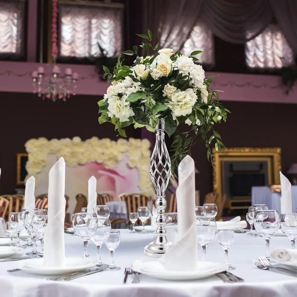 Large Handcrafted Ceramic Floor Vase - Golden & Green - Tall Earth-Tone Decor for Table or Floor