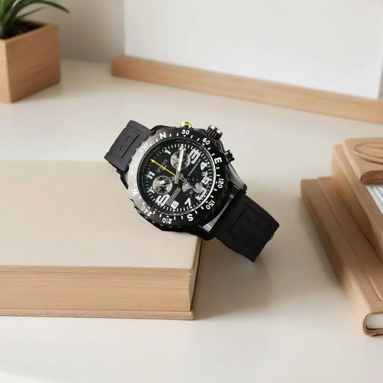 Men's Luxury Business Chronograph Watch - Multi-Function Quartz, Durable Date AAA+ Quality, Professional Style