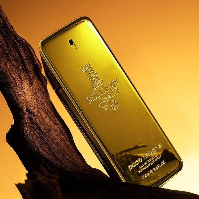 100ML Million Gold Men's Perfume Long Lasting Strong Men's Strong Spicy Pheromone Cologne Body Spray Perfumes Parfum Homme