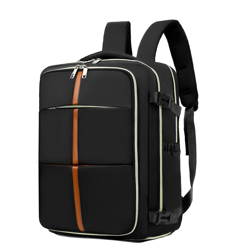 Large capacity travel backpack,USB charging port,shoe compartment,multiple pockets,suitableforcollege students,business,vacation
