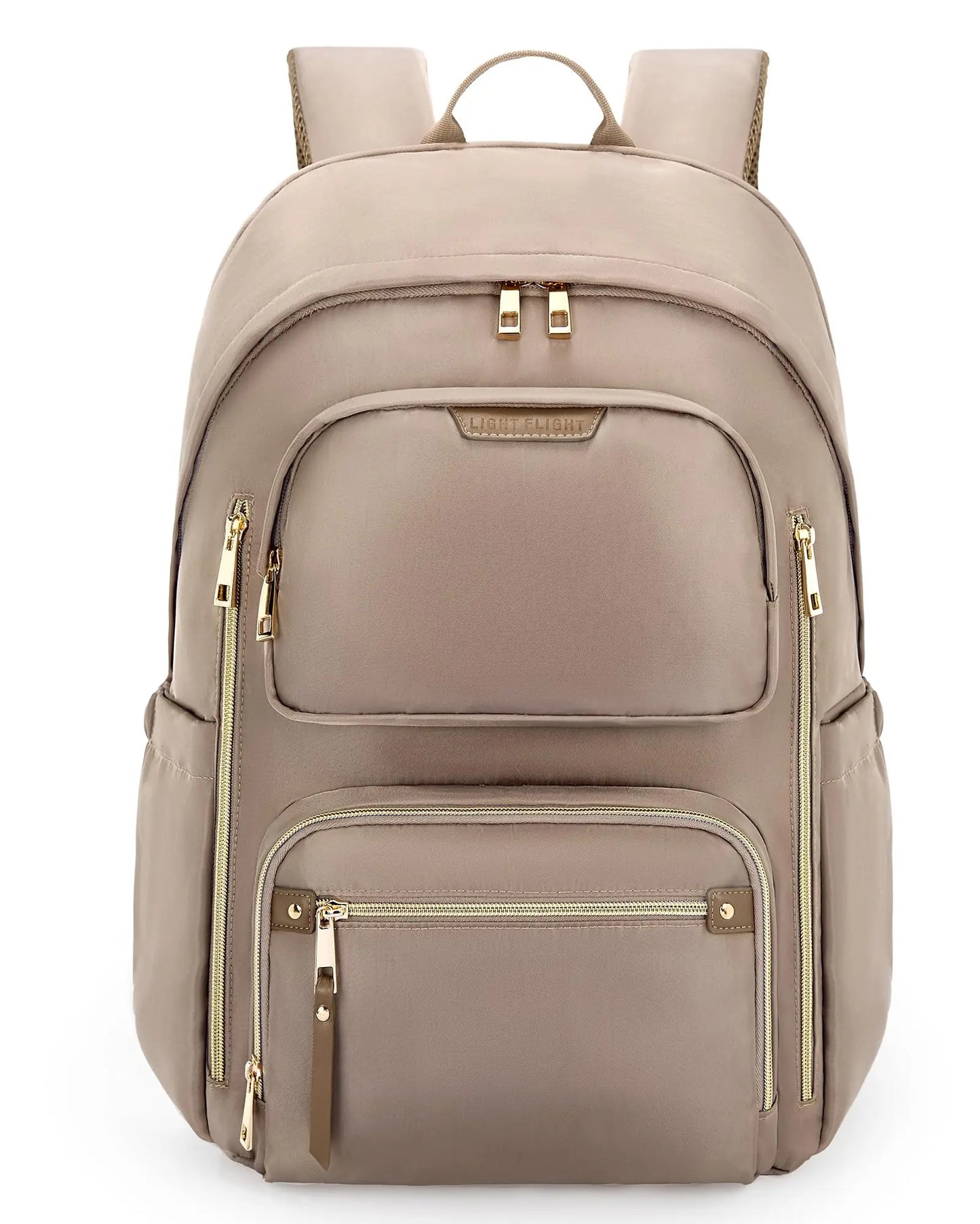 LIGHT FLIGHT Bags for Women Water-Resistant Laptop Backpack for 15.6 Inch Large Capacity Stylish Bookbag with USB Port