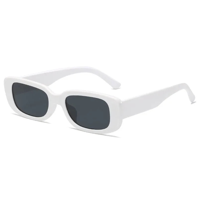New Small Sunglasses Women Men Trendy Vintage Brand Designer Hip Hop Square Green Sun Glasses Female Eyewear UV400