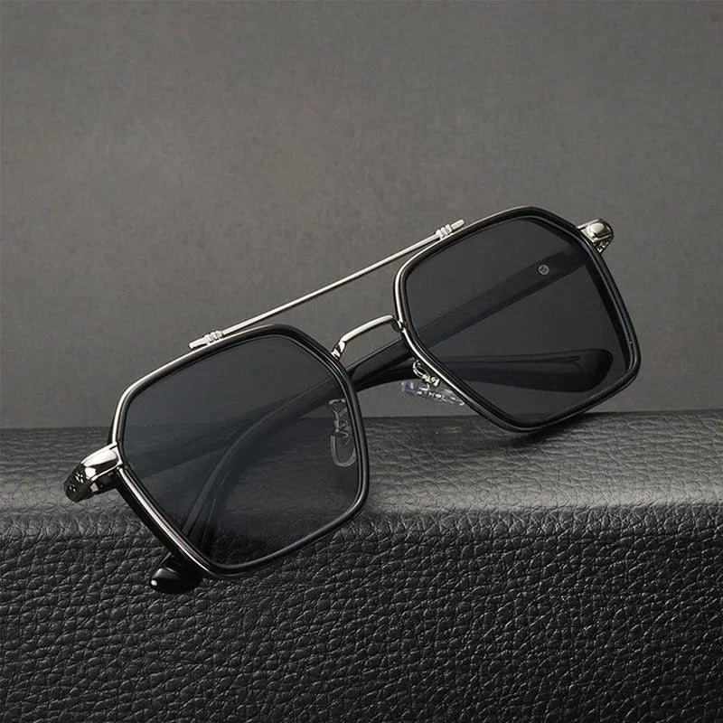 Trend Sunglasses for Men Professional Day Night Driver Sunglasses UV400 Retro Luxury Design Glasses Vintage Lentes De Sol Hombre