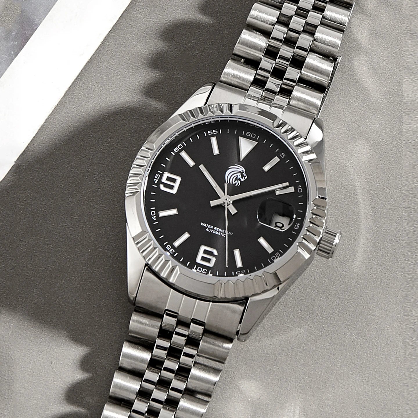 Mechanical Women Watch Steel Bracelet Female Automatic Wristwatch Waterproof Lady Clock
