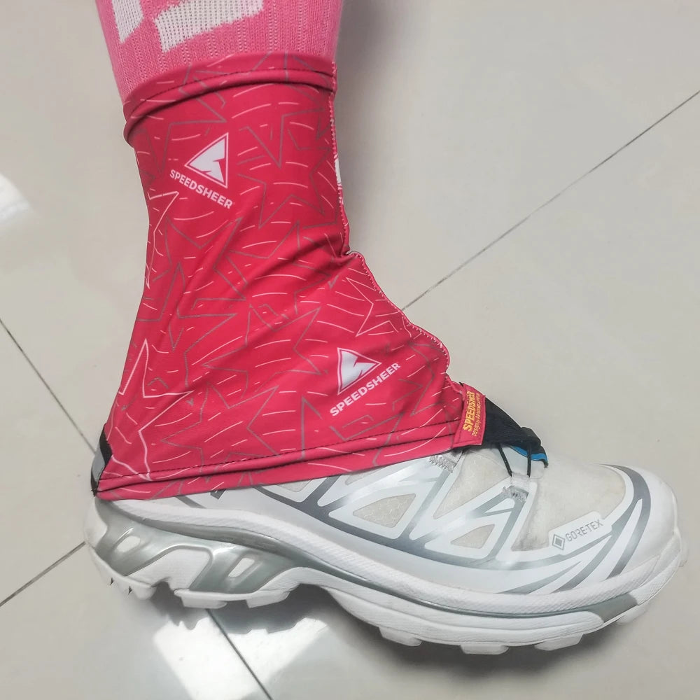 Breathable Low Trail Running Leg Gaiters, Ankle Protection, Anti-Tear Shoes, Hiking Cover