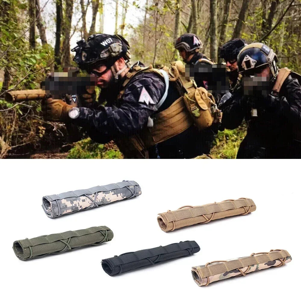 Muffler cover, sniper camouflage cover, outdoor hunting gear, accessory bag, direct sales from manufacturer
