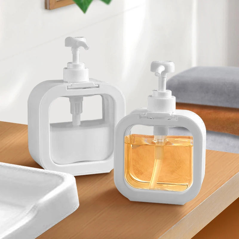 300/500Ml Kitchen Liquid Soap Dispenser Empty Pump Shower Gel Laundry Liquid Storage Shampoo Bottle Dish Soap Container Bathroom