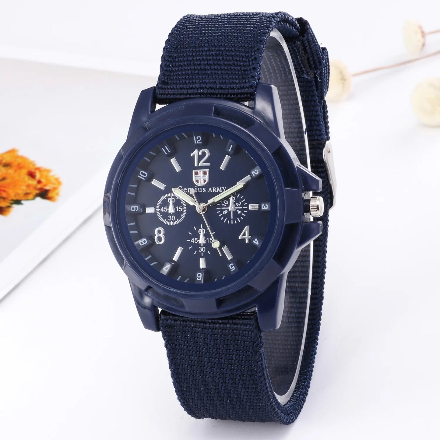 2023 Watches Men Top Brand Luxury Casual Military Quartz Sport Wristwatch Soft Nylon Band Male Clock Watch relogio masculino
