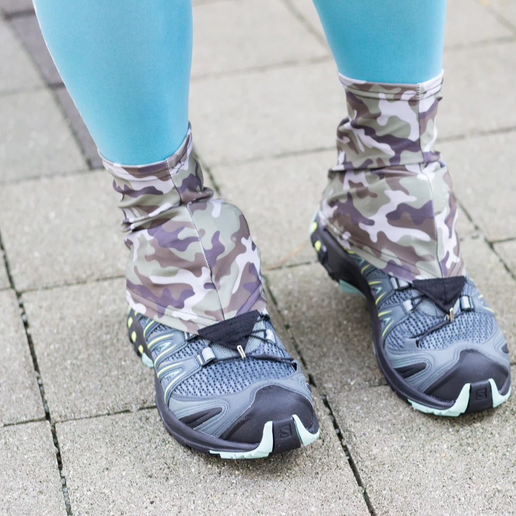 Breathable Low Trail Running Leg Gaiters, Ankle Protection, Anti-Tear Shoes, Hiking Cover