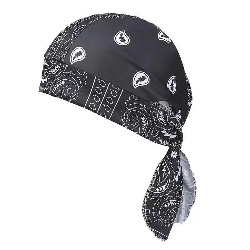 Paisley Printed Headscarf Man Women Scarf Summer Spring Cycling Pirate Hat Outdoor Fashion Motorcycle Hip-Hop Hiking Headband