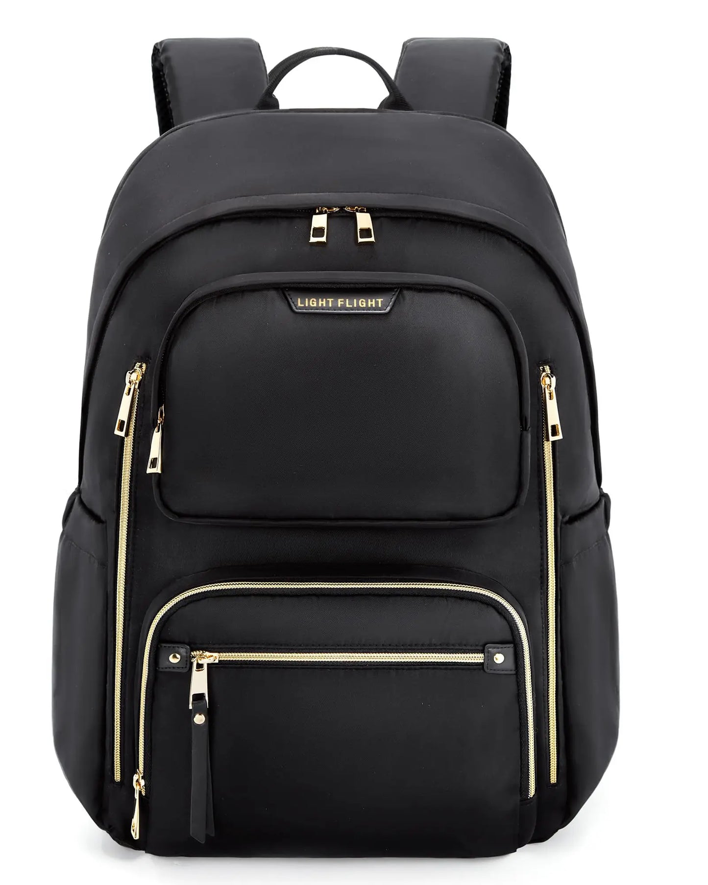 LIGHT FLIGHT Bags for Women Water-Resistant Laptop Backpack for 15.6 Inch Large Capacity Stylish Bookbag with USB Port