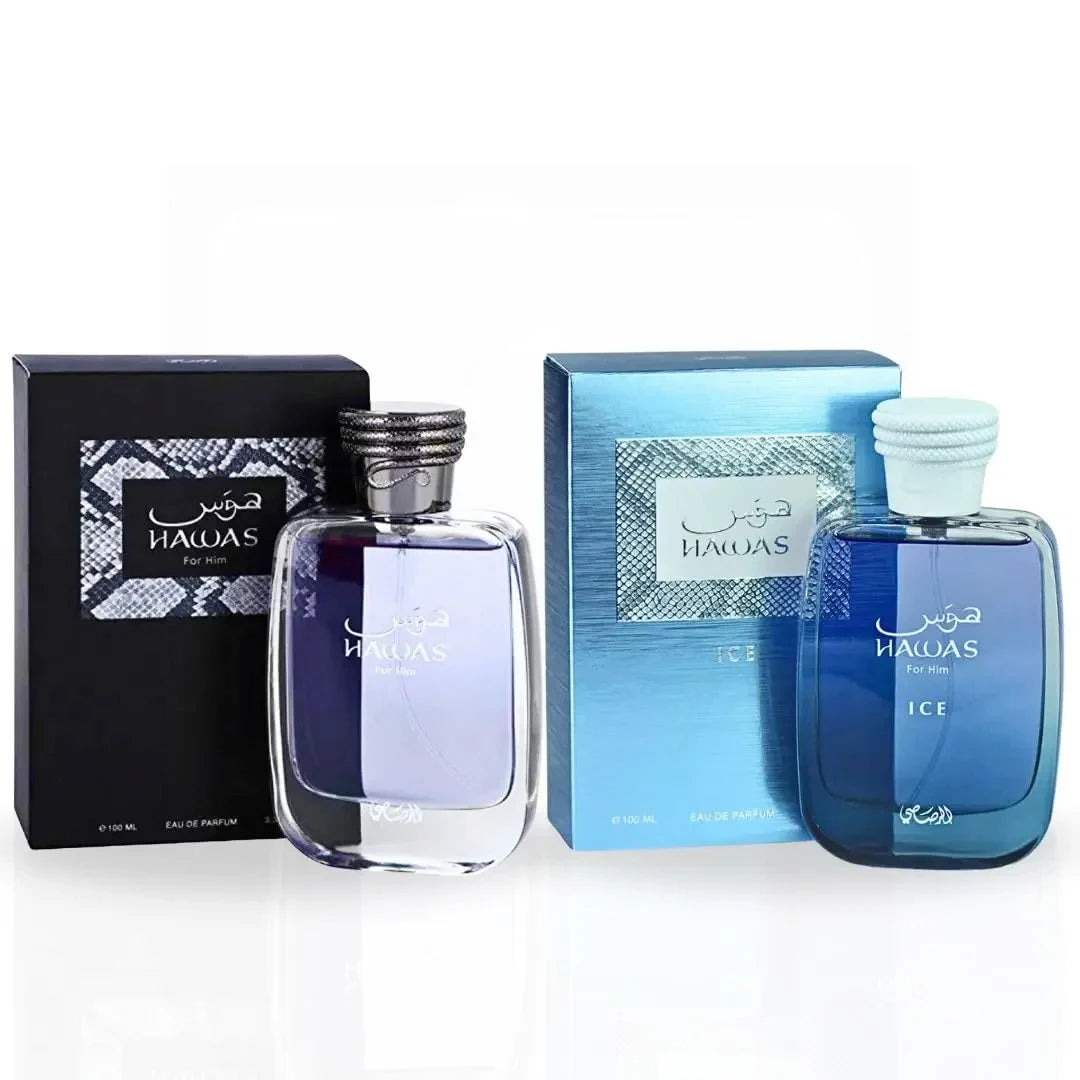 Hawas Men's Perfume 100ml Original Lasting Fragrance High Quality Arabian Men's Perfume Ideal Mens Perfumes for Daily Elegance