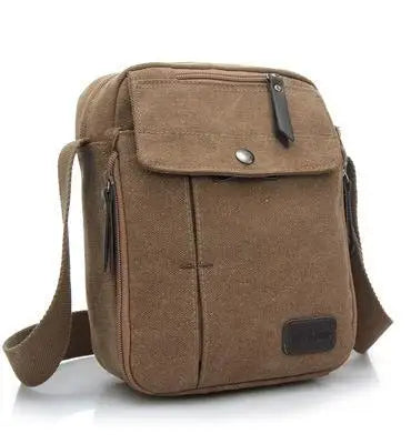 Men's Bag Casual Small Multifunction Shoulder Bag Multi-pocket Crossbody Bag Outdoors