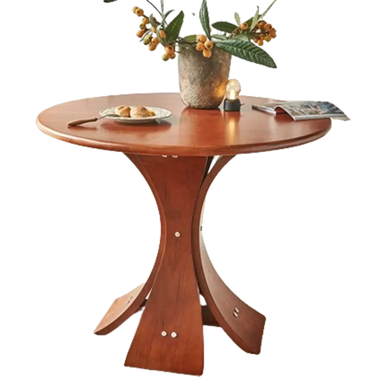 Round Modern Dining Table Living Room Unique Restaurant Kitchen Dining Table Coffee Italian Tavolo Da Pranzo Home Furniture