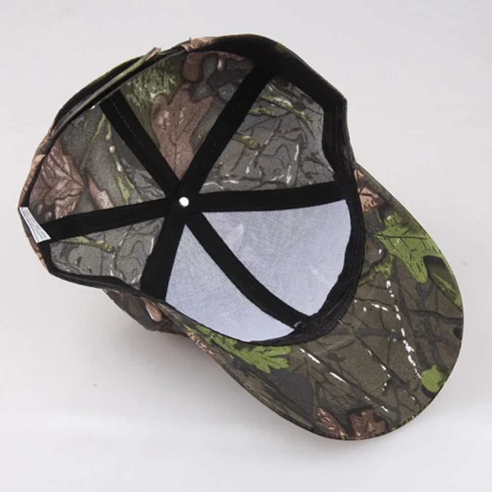 Camouflage Baseball Cap For Men Women Adjustable Mesh Tactical Training Sport Hat Summer Outdoor Sun Hats Camping Hunting Caps