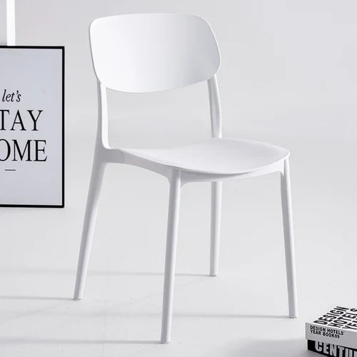 Kitchen Plastic Dining Chairs Nordic Modern European Home Dining Chairs Ultralight Trendy Sillas Comedor Garden Furniture Sets