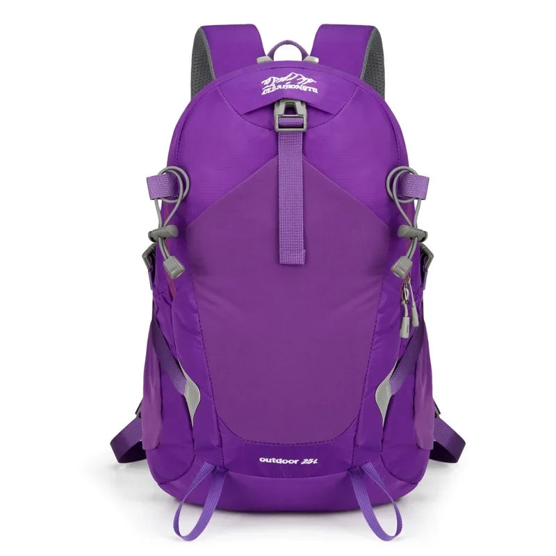 25l New High Quality Mountaineering Bag Large Capacity Durable Lightweight Unisex Outdoor Backpack Waterproof Hiking Backpack
