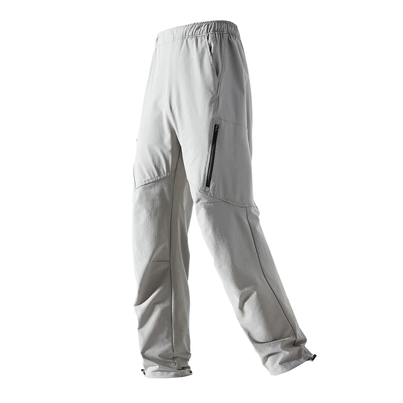 Spring Men Hiking Pants Outdoor Quick Drying Anti UV Resistant Pants Fishing Camping Trousers Elastic Comfortable Sports Pants