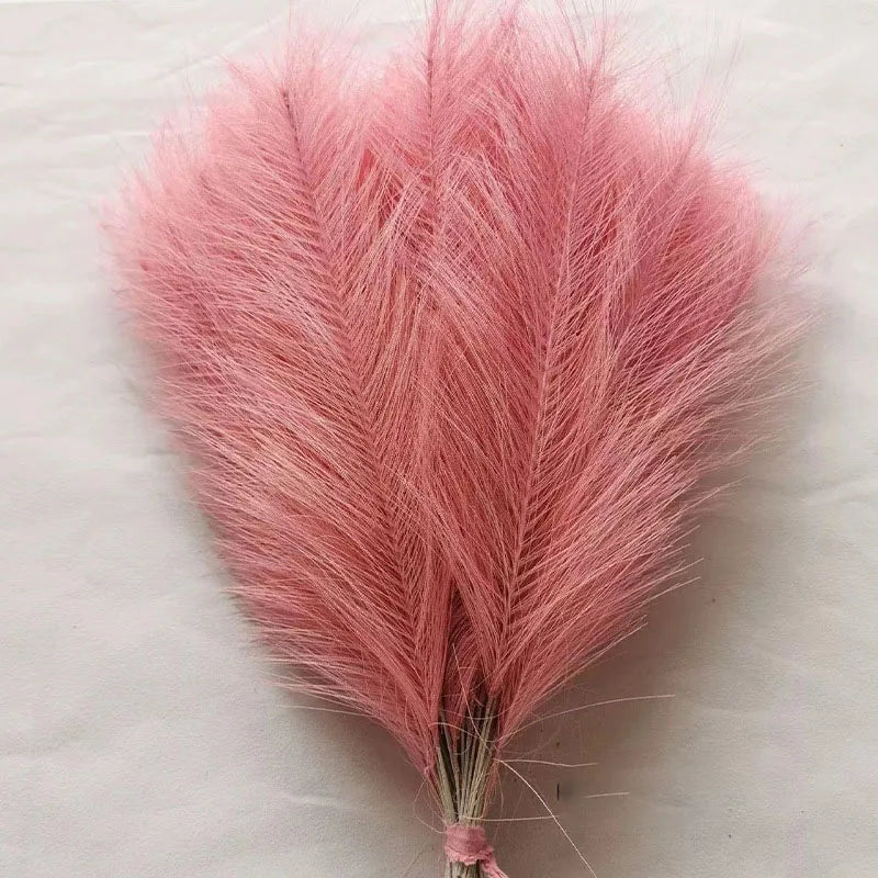 42cm Artificial Phragmites Pampas Grass Artificial Flowers 1/5/10/30pcs Home Decor Bedroom Room Decor Home Party Decoration