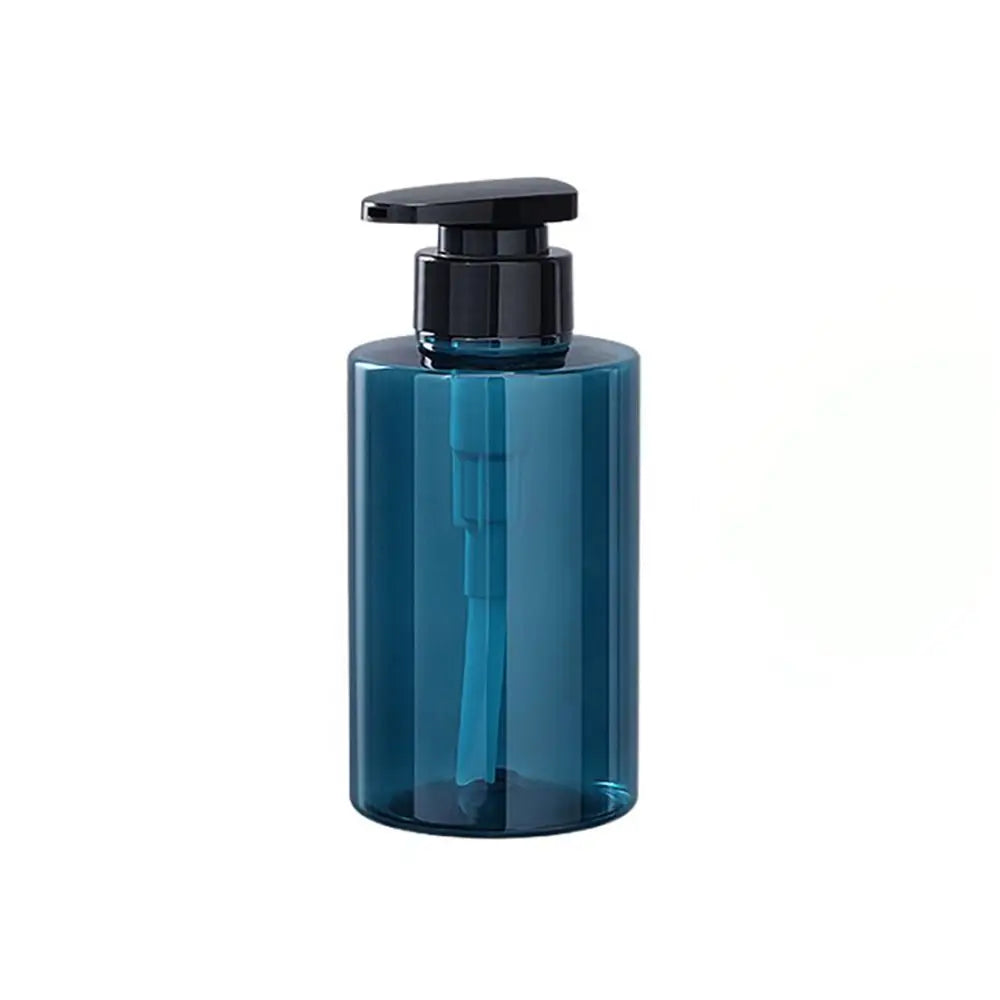 300/500ml Hand Soap Dispenser Cylinder Pump Bottle Dispenser Bathroom Shampoo Bottle Cylinder Shape Travel Lotion Container