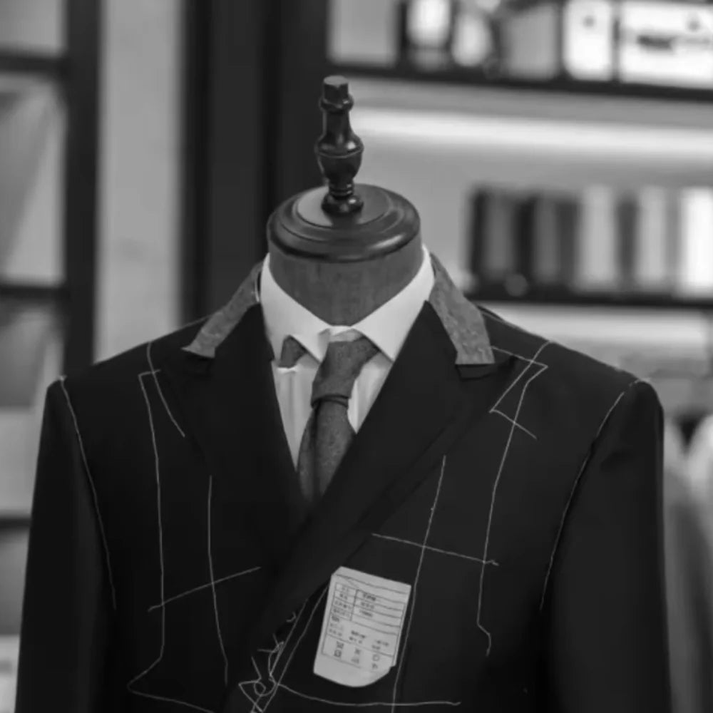 Men's clothing Luxury 2 Piece Jacket Pants Male Clothing Slim Fit Costume Homme Blazer Wedding Groomsmen Men Suits Clothing