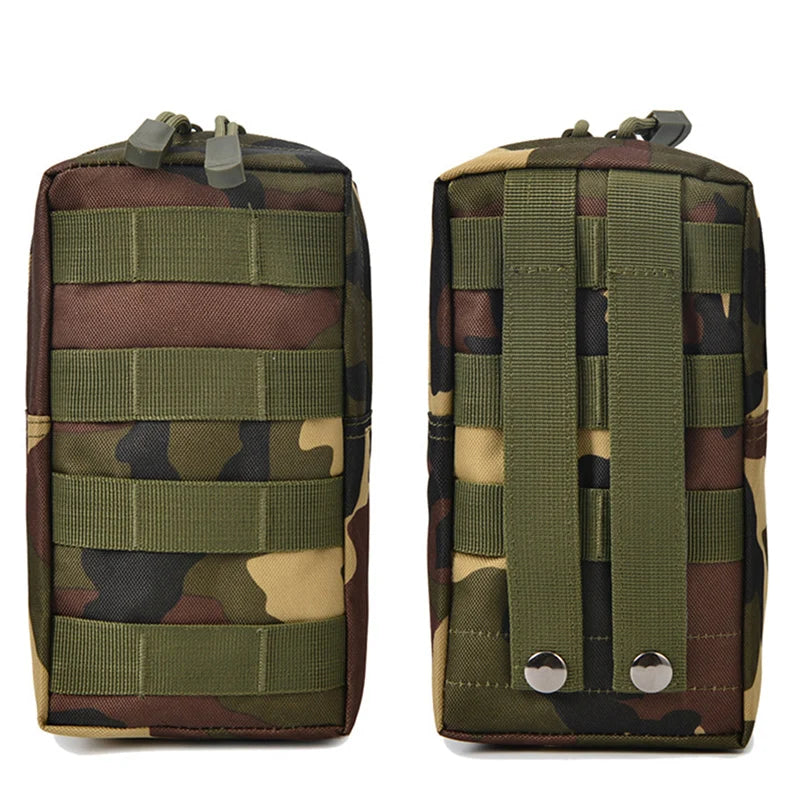 Outdoor Tactical Molle Pouch Waterproof Nylon Multi Purpose Small Tactical Pack Universal Hunting Camping Bag Outdoor Equip