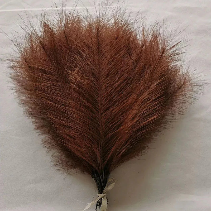 42cm Artificial Phragmites Pampas Grass Artificial Flowers 1/5/10/30pcs Home Decor Bedroom Room Decor Home Party Decoration