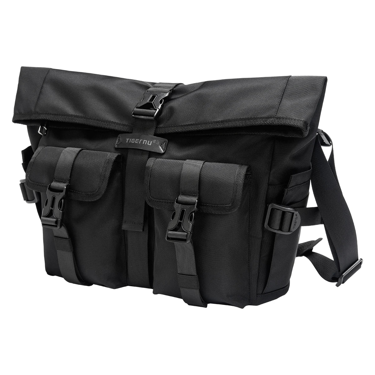 Tigernu Fashion Messenger Bags Male Shoulder Bags 13.3inch Laptop Bag Outdoor Crossbody Bags For Men Cycling Bags Boys Messenger