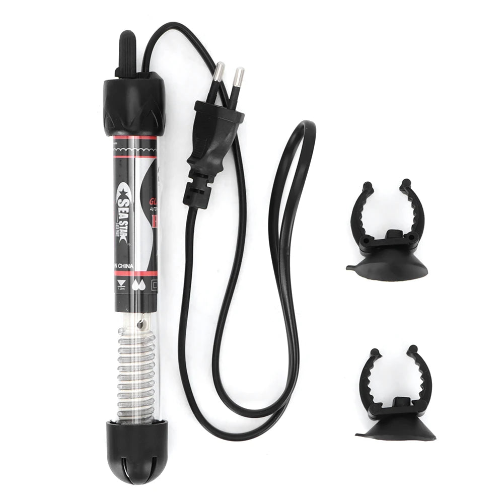 Submersible Aquarium Water Heater HX-906 Aquarium Heating Rod Submersible Fish Adjustable Water Heater Water Heater