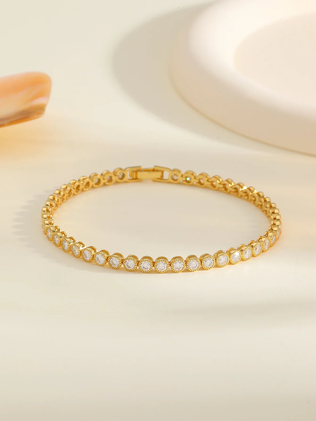 S925 Sterling Silver Moissanite Tennis Bracelet Fine Jewelry Simple Elegant Design Suitable for Gifts Anniversaries Birthdays