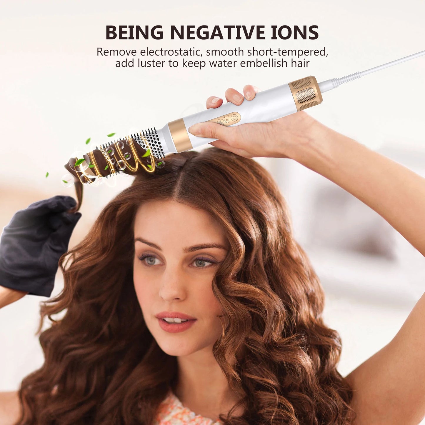 Hair Dryer 7 in 1 Hair Styler Tools Complete Set Salon Brushless Motor 110000rpm Professional Blower Dryerr With Comb