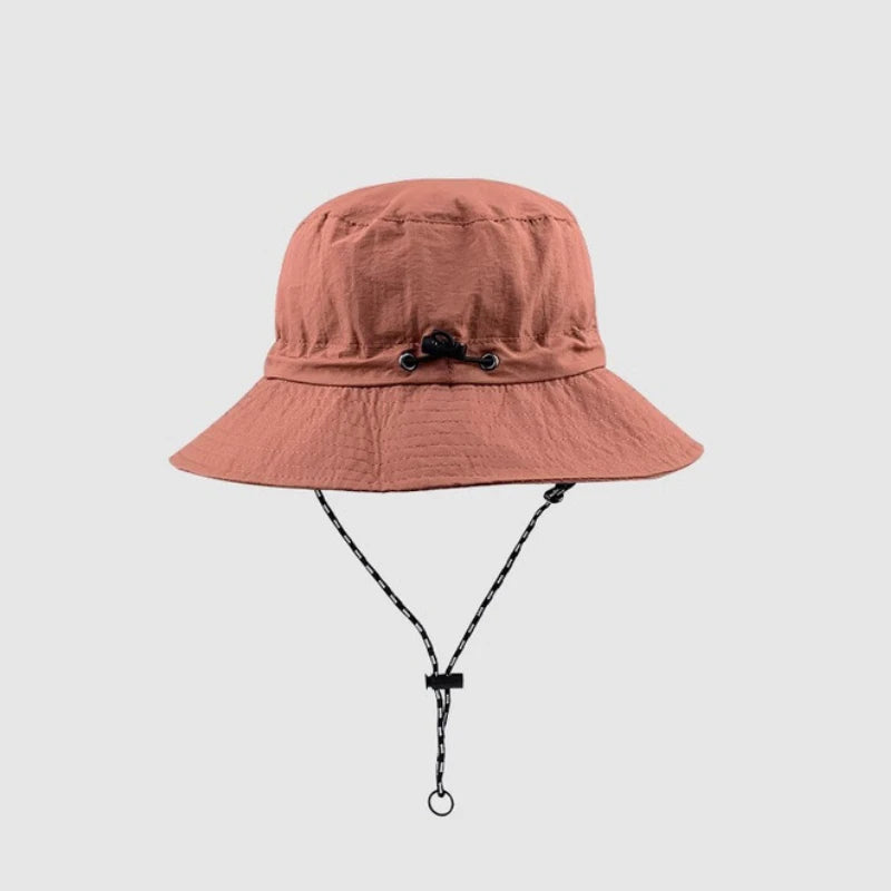 1pc Anti-Sun Hat Mountaineering Hat Thin Stowable Sunproof Waterproof Sun Shading Quick Dry Bucket Shape Summer Camping Hiking