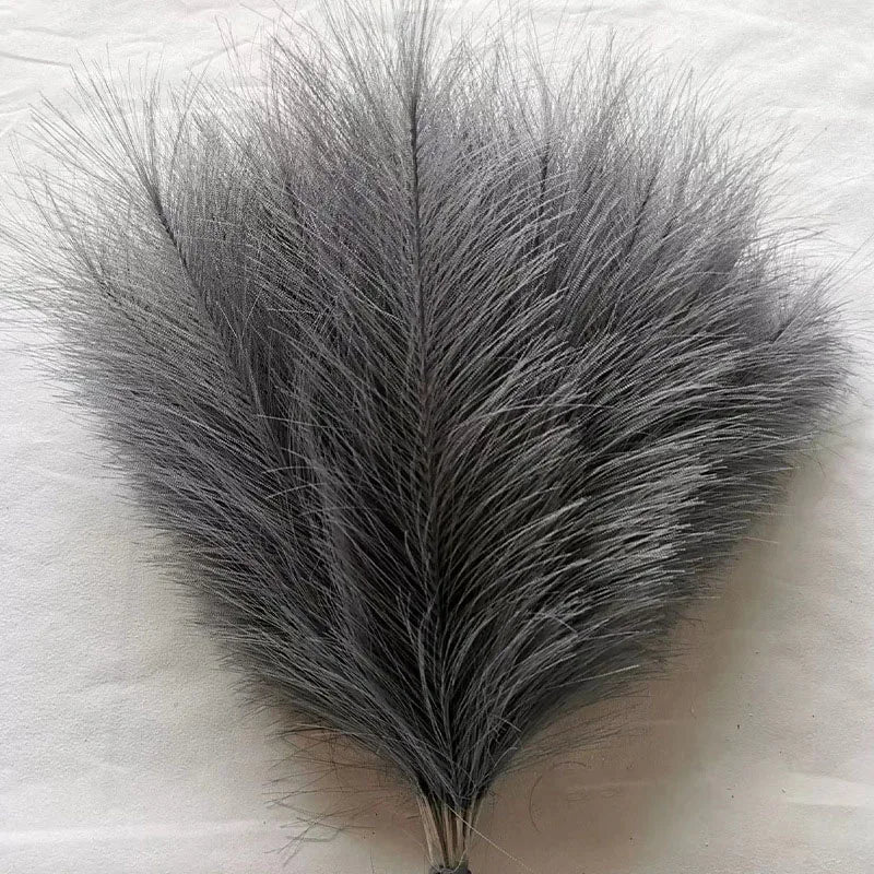 42cm Artificial Phragmites Pampas Grass Artificial Flowers 1/5/10/30pcs Home Decor Bedroom Room Decor Home Party Decoration