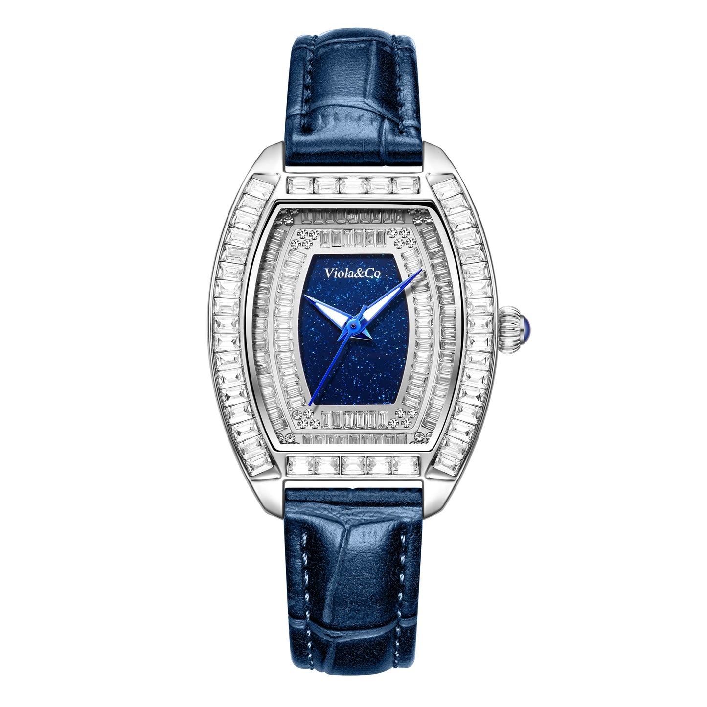 New Elegant Women's Quartz Watch With Luminous Hands, Oval White Dial, 3ATM Daily Waterproof