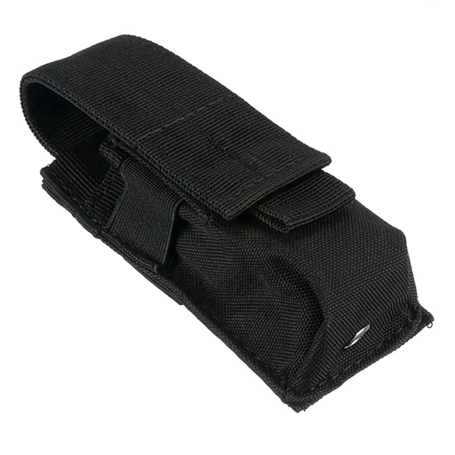 Tactical Magazine Pouch Single Pistol Mag Bag Molle Flashlight Pouch Torch Holder Case Outdoor Hunting Knife Holster
