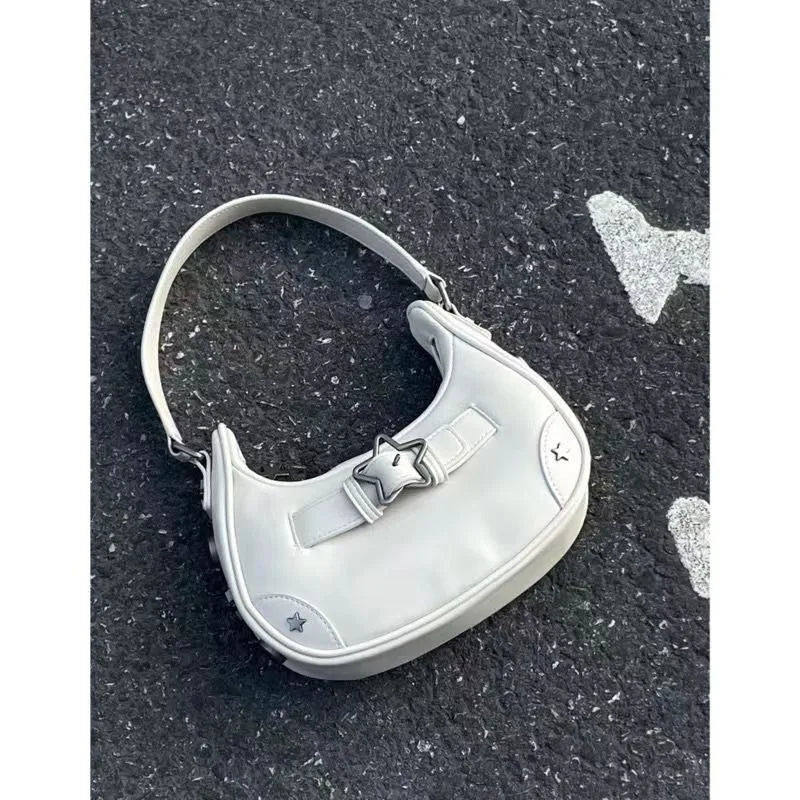 Women's handbag, mobile phone bag, new high-end retro denim shoulder bag.