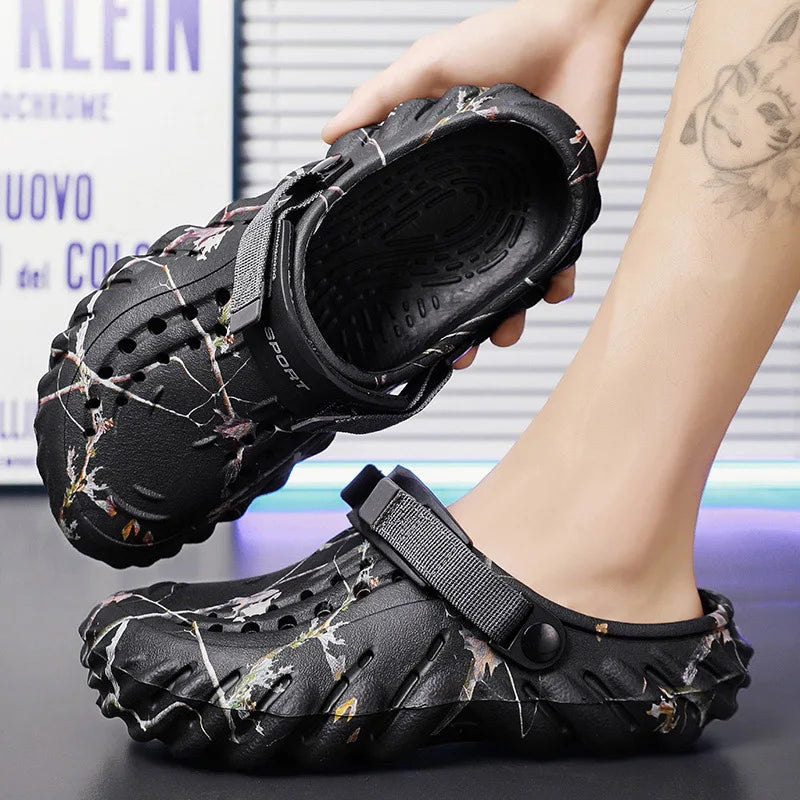 2025 New Hiking Hiking Non-slip Breathable Men's Large Size Sandals Summer Men's Beach Sandals Hiking Shoes