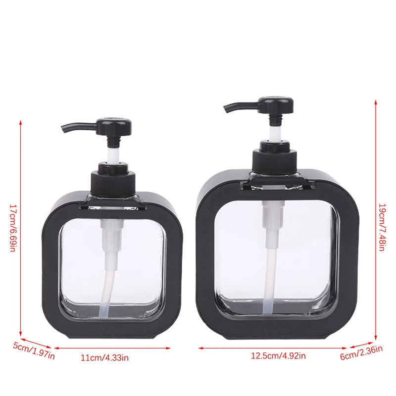 300/500Ml Kitchen Liquid Soap Dispenser Empty Pump Shower Gel Laundry Liquid Storage Shampoo Bottle Dish Soap Container Bathroom