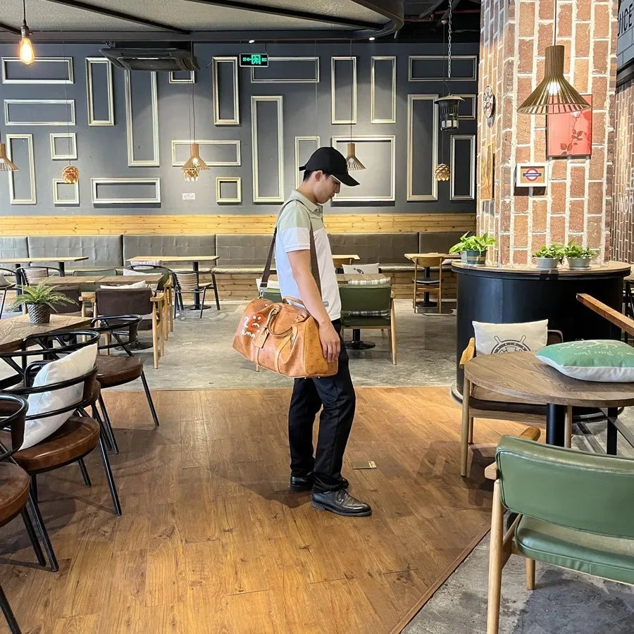 New Fashion Luggage Bags Men Travel Bag Large Capacity Duffle Bag Women Shoulder Versatile Ladies Crossbody Bag Big Tote Handbag