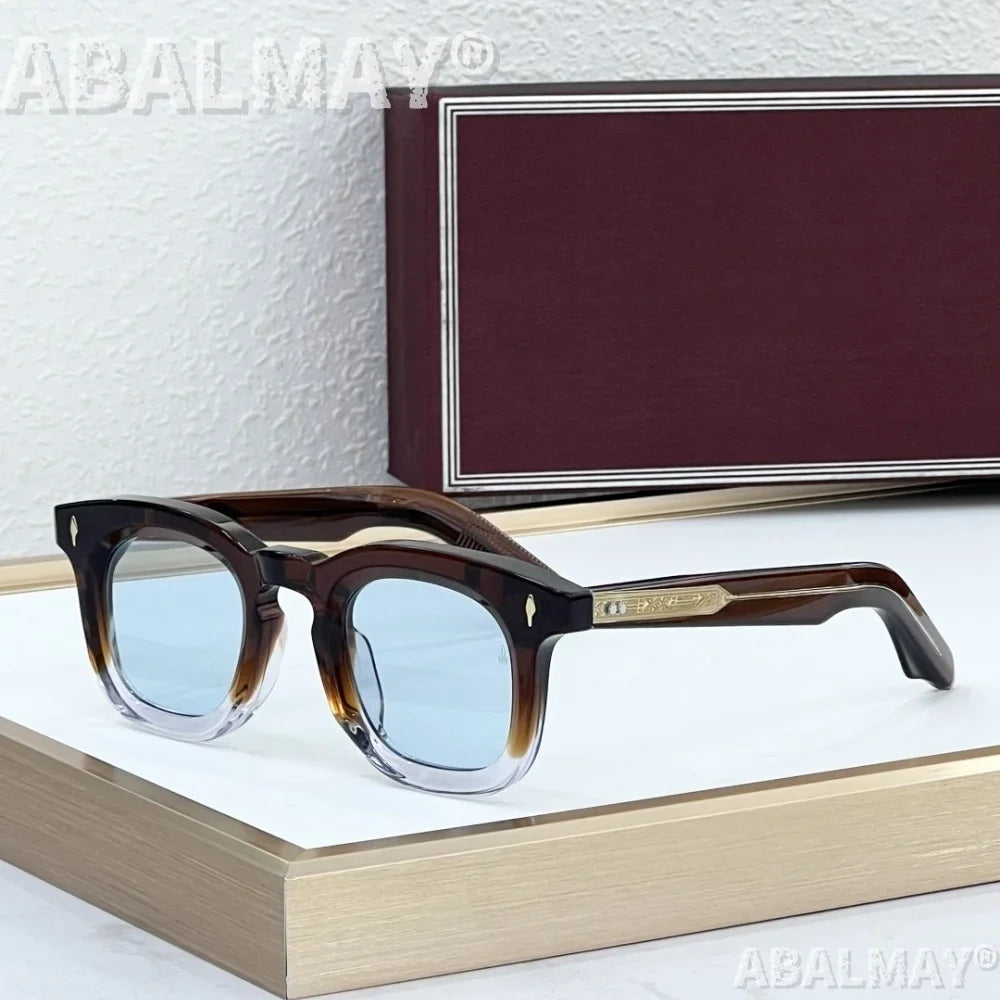 Top Quality Sunglasses for Men and Women DEVAUXI SIZE 43-27 Style UV400 Retro Fashion Special Design Sun Glasses with box