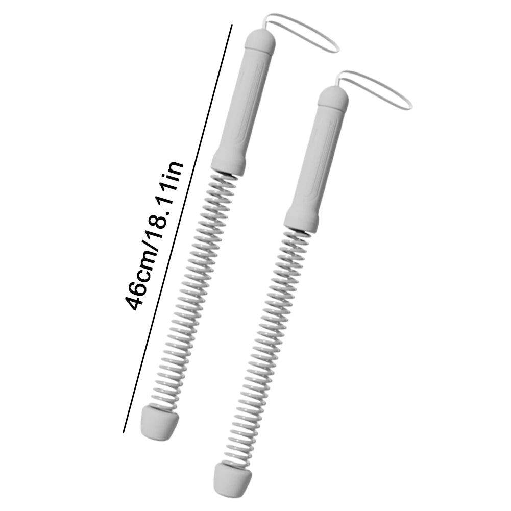 2Pc Strength Training Bar Ergonomic Fitness Grip Bar Biceps Triceps Strengthener Spring Arm Strength Expander Arm Muscle Trainer